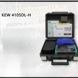 เครื่องทดสอบความต้านทานกราวด์ดิจิตอล Kyoritsu Kew4105a รุ่น Kew4105a ยี่ห้อ Kyoritsu  500v 0-2000  หน้าจอ LCD 100ma - Product Image 4