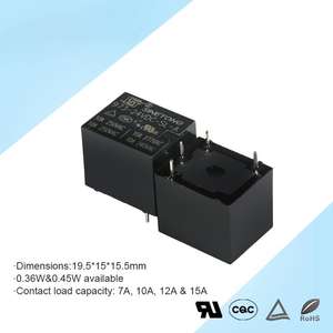 SINETONG 973 Mini relais électromagnétique haute puissance 24VDC 12V 24V 4 broches PCB 10A/12A charge de Contact 10A/12A charge de Contact scellée - Product Image 4