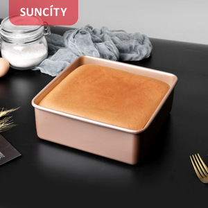 Suncity Rectangular Carbon Steel Non Stick Cake Pans Oven Safe Baking Tray Set for Home Use - Product Image 3