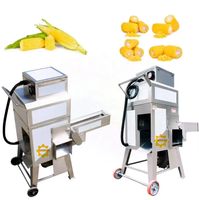 Ligne de traitement du maïs sucré en acier inoxydable 304 batteuse de maïs sucré usine de batteuses de maïs sucré frais