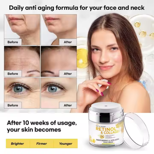 <span class=keywords><strong>Crème</strong></span> au rétinol pour le visage <span class=keywords><strong>anti</strong></span>-âge: <span class=keywords><strong>crème</strong></span> <span class=keywords><strong>anti</strong></span>-rides pour le visage et le cou avec de l'<span class=keywords><strong>acide</strong></span> <span class=keywords><strong>hyaluronique</strong></span> au collagène-hydratant de nuit pour hommes femmes - Product Image 5