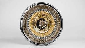 Roue métallique 13 14 <span class=keywords><strong>15</strong></span> 16 17 18 20 22 <span class=keywords><strong>pouces</strong></span> Chrome Lip Gold Spinner Nipple Straight Cross Lace 72 100 150 Spoke RIMS - Product Image 6