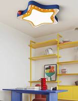 Lampu Langit-langit Kamar Anak-anak LED Modern dengan Ketinggian yang Dapat Disesuaikan Desain Awan Macaron Warna-warni Kecerahan Tinggi Dekorasi Rumah