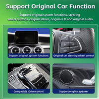 Écran multimédia de voiture Android 14 de 10,25 pouces, autoradio, lecteur audio, Carplay pour Mercedes Benz C W205 W 447 Amg C300 2008-2018