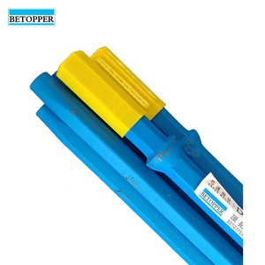 Haste de Perfuração <span class=keywords><strong>PDC</strong></span> Hexagonal de Aço B22 22mm com Seis Arestas Cônicas e Cortador <span class=keywords><strong>PDC</strong></span> para Mineração de Carvão, Perfuração de Rochas e Poços - Product Image 1