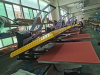 Presse à chaud double station pour textile de football, équipement d'impression par sublimation sur tissu de grande taille, fer à repasser à la résine bon marché