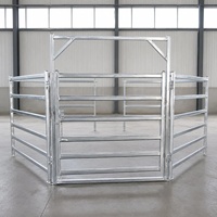 Clôture de ferme sur mesure pour bétail, haute résistance, galvanisée, pour projets d'élevage de bovins, ovins et équins