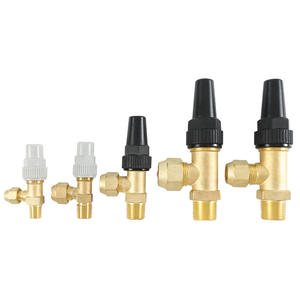 Robinet d'angle en laiton 1/2 po avec raccord NPT pour équipement de climatisation et de réfrigération - Product Image 4