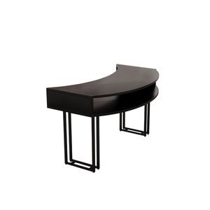 New S-shaped <b>Nail</b> <b>Table</b> Solid Wood Shaped <b>Nail</b> Salon Single and Double Special <b>Table</b> Antique Style <b>Nail</b> <b>Table</b> and Chair Set - Product Image 5