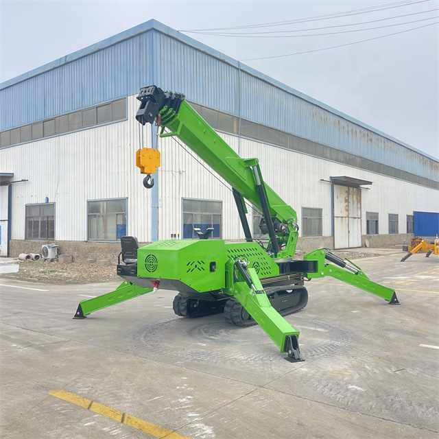 Articulated Arm Remote-controlled Spider Crawler Crane Used for Lifting ...