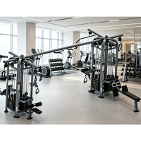 Machine de musculation professionnelle multifonctionnelle à câbles croisés réglables pour salle de sport