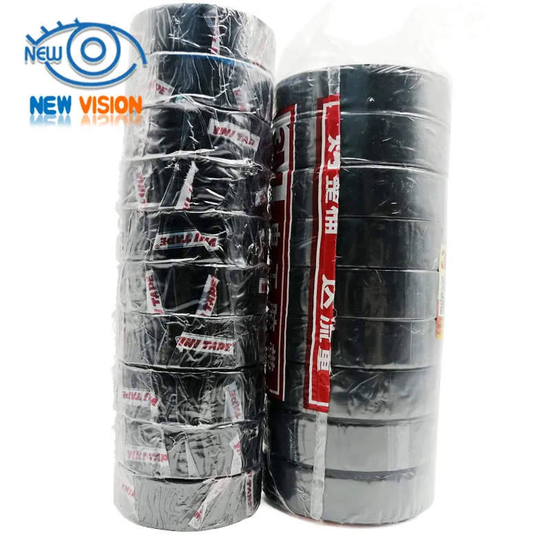 5y Black Osaka Tape Log Roll High Quality Jumbo Roll Pvc insulating maintenance rubber safety electrical tape
