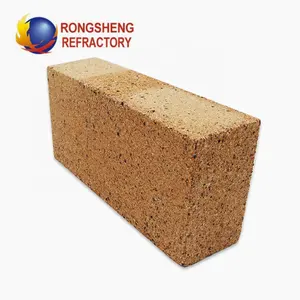 Rongsheng Insulating Fireclay Brick Dry Pressed Fire Resistant Bricks Refractory