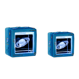 Cubo di Cristallo Illuminato con Incisione 3D del Piccolo Principe, Decorazione da Scrivania, Luce Notturna Stellata, Ornamento Creativo Minimalista Moderno, Regalo di Compleanno - Product Image 5