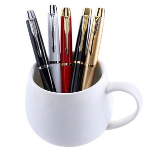 Wholesale Luxury Packaging Pen and Ink Boxes Metal Pen Promotional Items with logo Printing Ballpoint Pen - Product Image 3