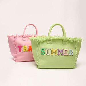 Large Capacity Fashion Retro <b>Canvas</b> Shopping Bag Cotton Handheld Zipper Women's Shoulder Storage Bag - Product Image 2