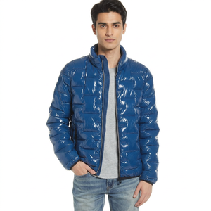 New Arrival Men's <b>Quilted</b> Puffer <b>Jacket</b> High Quality Custom Designed Winter Lightweight Fabric Luxury Sheep <b>Pattern</b> Genuine - Product Image 1