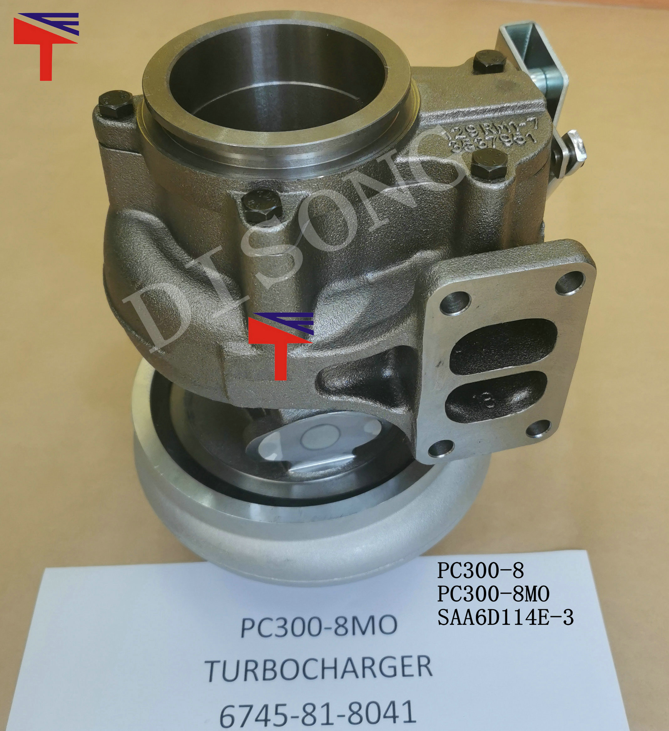 Machinery Engine Turbocharger 6745-81-8041 for Diesel Engine