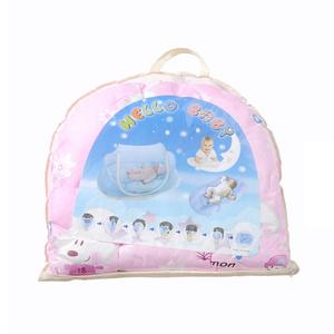 Zanzariera per Neonati Pieghevole Senza Installazione Richiesta, Poliestere/Metallico/Cotone con Cuscino - Product Image 5