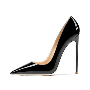 <span class=keywords><strong>Scarpe</strong></span> da Donna con <span class=keywords><strong>Tacco</strong></span> Sottile 12cm, Slip-On in Vernice, Sexy <span class=keywords><strong>Rosse</strong></span> per Discoteca, Taglie Grandi, Suola Rossa Estiva, <span class=keywords><strong>Scarpe</strong></span> con <span class=keywords><strong>Tacco</strong></span> Alto - Product Image 4