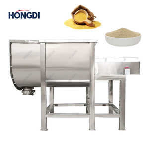 Batidora de cinta de doble propósito para alimentos y productos químicos-Construcción de acero inoxidable 304/316 - Product Image 1