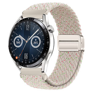 Correa deportiva tejida de nailon trenzado con hebilla magnética de alta calidad para <span class=keywords><strong>Huawei</strong></span> Watch GT5 Pro <span class=keywords><strong>Fit</strong></span> 3 (WB1030T) - Product Image 5