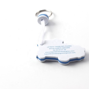 Vente en gros de porte-clés EVA en mousse porte-clés flottant/porte-clés flottant écologique en plastique porte-clés EVA souple - Product Image 6