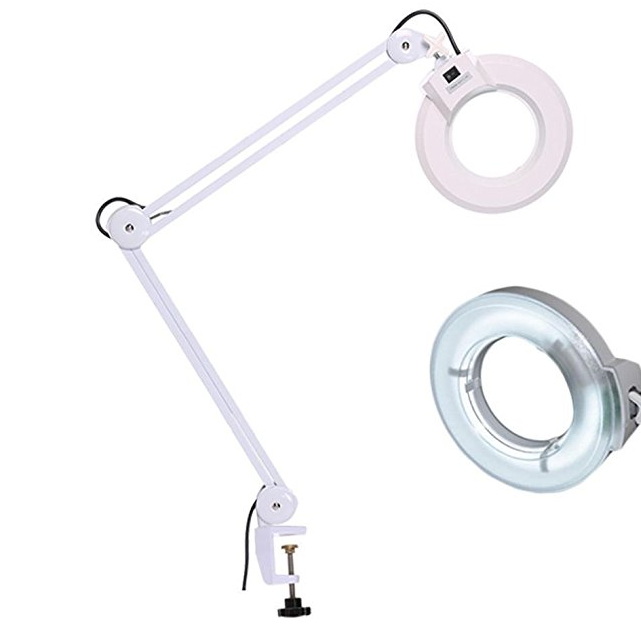 Dual Use Table Lamp Magnifying Glass
