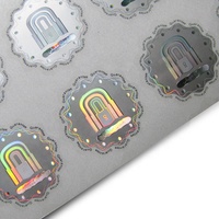 Autocollant holographique de sécurité anti-contrefaçon avec logo personnalisé en couleur pleine avec certification ISO27001