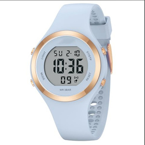 Orologio Digitale Cronografo Sportivo da <span class=keywords><strong>Donna</strong></span>, Impermeabile 5 ATM, Cassa in Acrilico 37MM, Cinturino in Silicone, Elegante e Sportivo con Data - Product Image 5