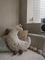 Vente chaude Jelly chat Oreiller Haute qualité Super Doux En Peluche Jouet Lune Soleil avec PP Coton Remplissage Cadeau D'anniversaire