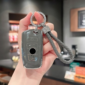 Thay Thế Vỏ Chìa Khóa Từ Xa Chìa Khóa Xe Trường Hợp 3/4 Nút Tpu Cho BMW F 3 5 7 Loạt E90 E92 E93 X5 F10 F20 F30 F40 - Product Image 5