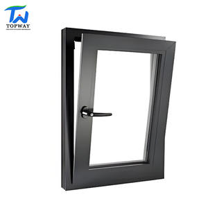 Fenêtre à battant en aluminium à triple <span class=keywords><strong>vitrage</strong></span> pour habitation, ouverture basculante, <span class=keywords><strong>double</strong></span> <span class=keywords><strong>vitrage</strong></span>, fenêtre à battant extérieure - Product Image 1