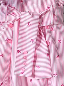 Nuevo Falda Corta Tipo Petticoat para Niñas, Estilo Europeo Americano, con Lazo en Contraste de Color y Estampado - Product Image 5