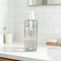 Nouvelle conception d'articles d'hôtel, flacons de shampooing et d'après-shampooing en PET, flacons de shampooing vides, emballage plastique personnalisé unique