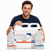 Résine Époxy CNMI AB Transparente Qualité Alimentaire Kit de Résine Époxy Liquide Cristalline pour Table en Résine HL210 2:1