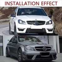 Phare HETOP W204 2011-2014 Classe C DRL LED Mise à niveau Clignotant Phare Modifié Assemblage Signal Accessoires Auto pour Benz