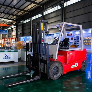 Chariot élévateur électrique <span class=keywords><strong>HECA</strong></span> EF450 2026, capacité 2-6 tonnes, batterie lithium-ion durable pour usage agricole, mât bi-étages, garantie 5 ans - Product Image 3