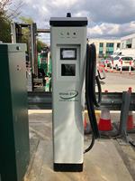 Chargeur de voiture électrique Bluesky 2*22KW Type 2 AC, station de charge à double prise, OCPP1.6J, IP54, montage au sol/mural pour usage commercial