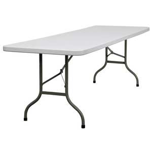 Wholesale Modern Folding Round <b>Plastic</b> Outdoor Events Party Table for Banquet Foldable - Product Image 4