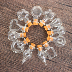 Vente en gros, prix d'usine, fait à la main de haute qualité, Mini verrerie de stockage domestique avec bouteille en verre alimentaire de cuisine - Product Image 3