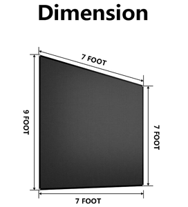 Toldo de remolque para acampar de 9x7 pulgadas, pantalla de malla negra, bloqueador UV, toldo para caravana, parasol lateral - Product Image 2