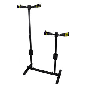 Soporte de bloqueo automático de acero para 4 guitarras y ukelele Soporte de guitarra estable para aplicaciones acústicas y de bajo - Product Image 5