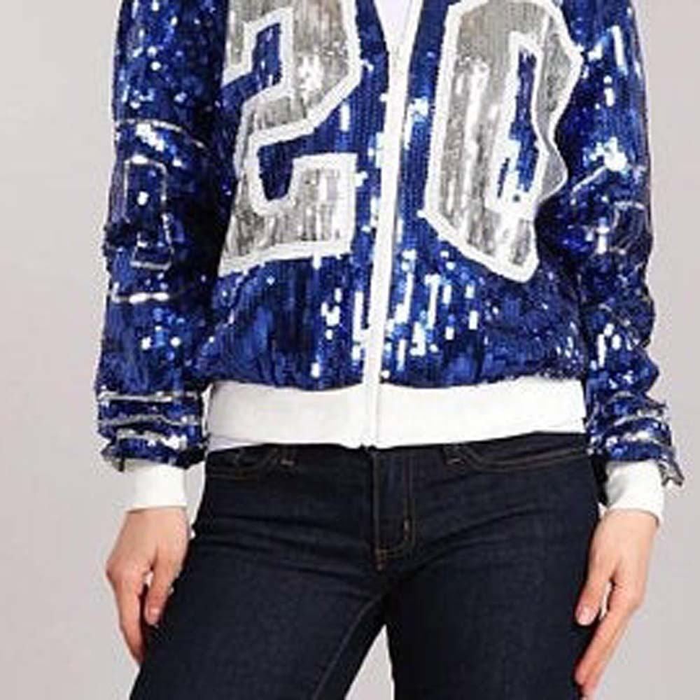dodgers sequin jacket