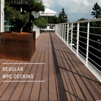 Revêtement de sol composite importé du Canada et de Turquie, accessoires pour intérieur, 3g, 16 pieds (3,2 m), noir, composite S Quintal, terrasse composite