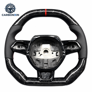 Volant en fibre de carbone pour Porsche Cayenne Macan Panamera Boxster Coupé Gt3 Gt4 958 997 987 993 957 981 911 sans airbag - Product Image 3