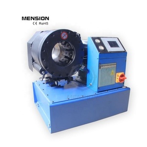 Hoàn toàn <span class=keywords><strong>t</strong></span>ự động 2 inch R15 Ống áp lực cao Uốn <span class=keywords><strong>T</strong></span>óc bồng Máy Finn điện P32 phong cách nổi tiếng PLC điều khiển thủy lực Hose crimper - Product Image 4