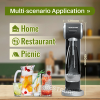 Bouteille de carbonatation de 1 L compatible avec le carbonateur de CO2 de 60 L, machine à eau gazeuse, appareil à eau pétillante, prix du design