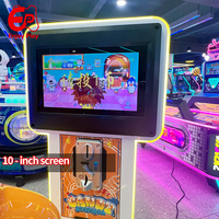 Manège interactif vidéo pour enfants, à monnayeur, en fibre de verre, sur le thème du Royaume Animal, pour l'amusement des enfants