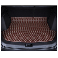 Maßgefertigte Luxus-Leder-Kofferraummatte für HRV Touareg CR-Z - Ganzjahres-Schutz 10mm Dick